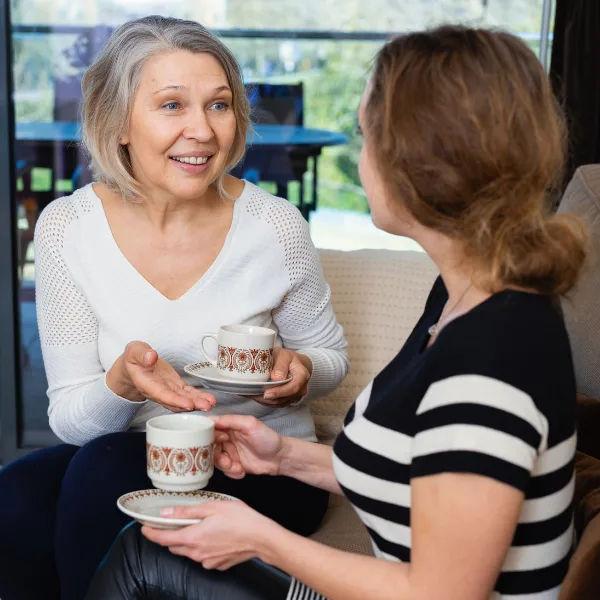 Women are matched with trained volunteer mentors who provide weekly, one-on-one support over 12 to 24 months.