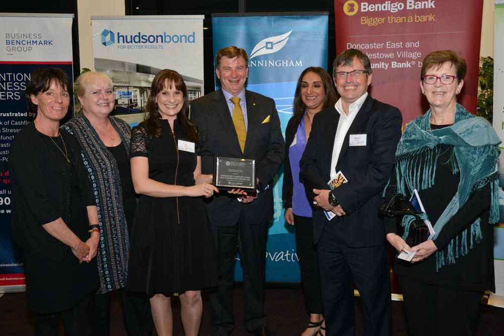 Manningham Business Excellence Award to Doncare