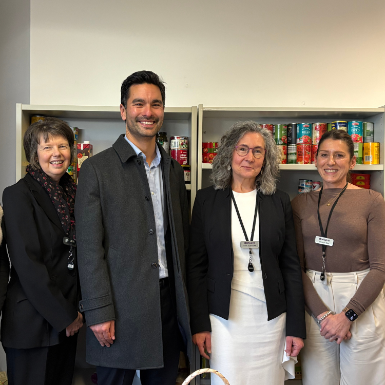 Local MP Visits Doncare to Hear About Community Impact