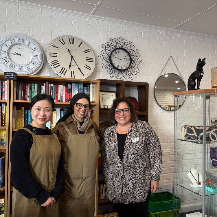Aesop Staff Lend a Hand at Doncare’s New Op Shop