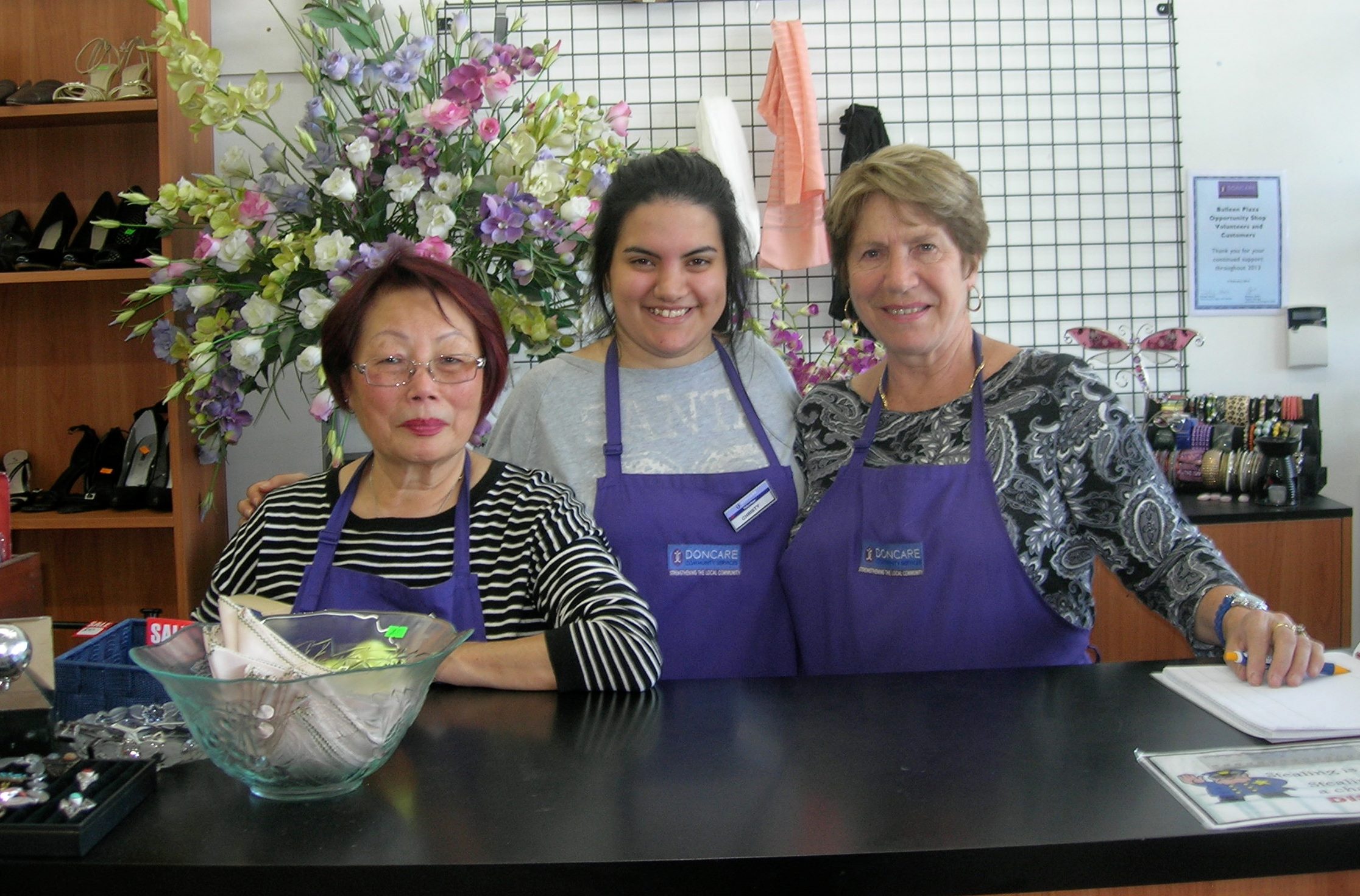 Volunteer in Doncare Op Shops | Templestowe and Tunstall Square